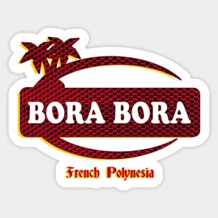 Bora Bora Once In Time Sticker